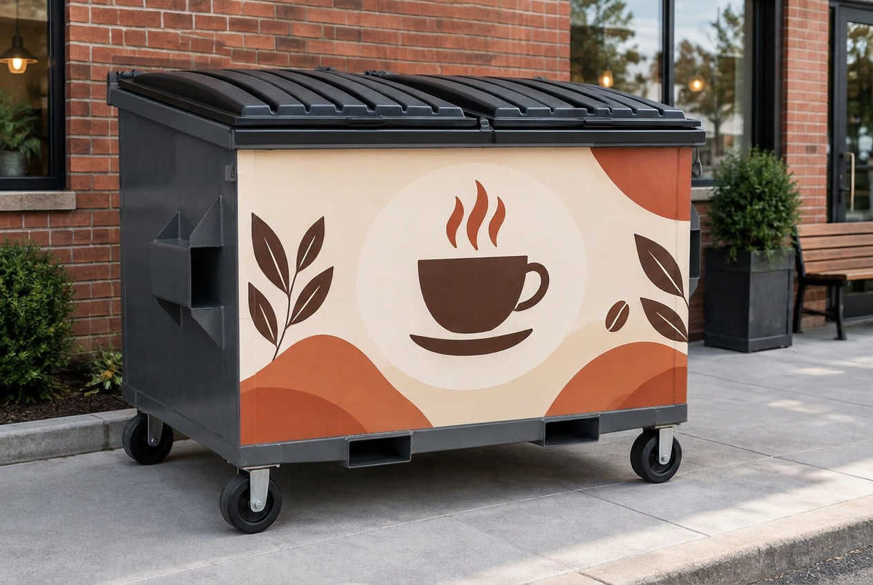 After: Your bin, your brand.